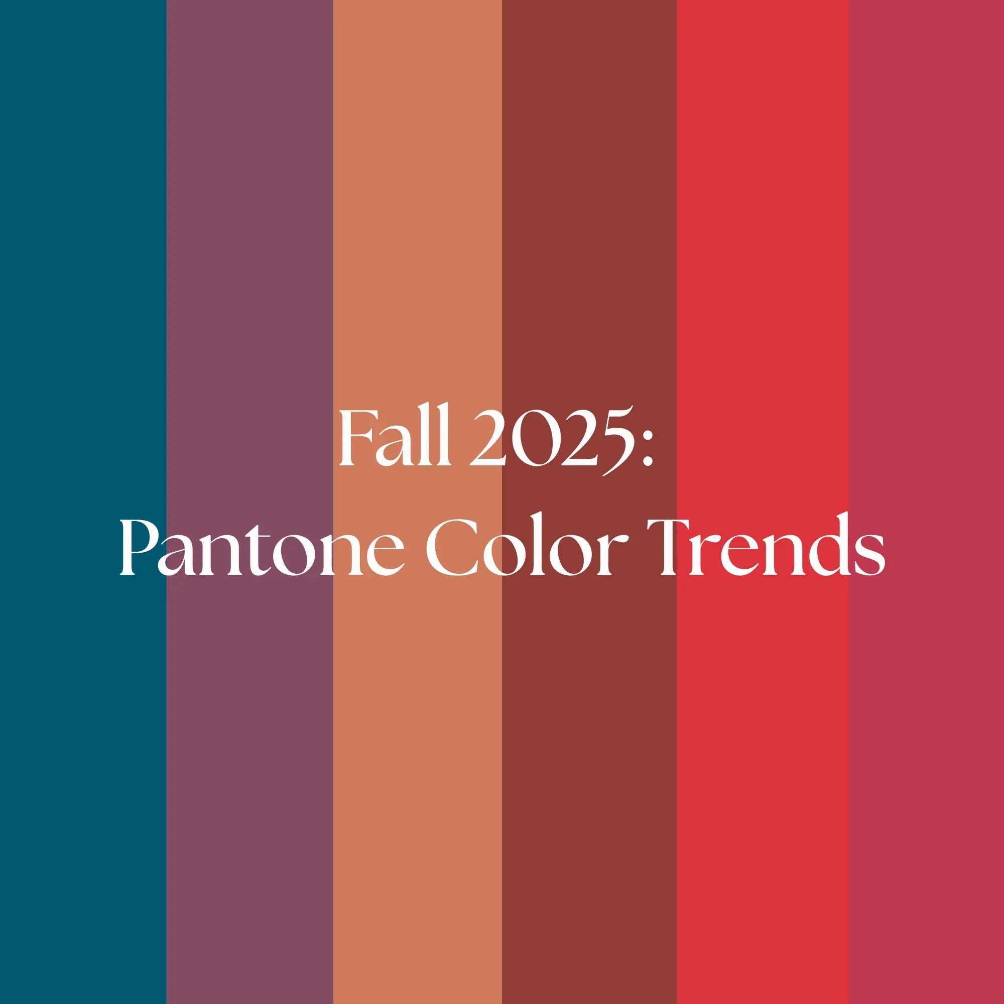 Fall 2025 Pantone Color Trends – Michael's Consignment NYC