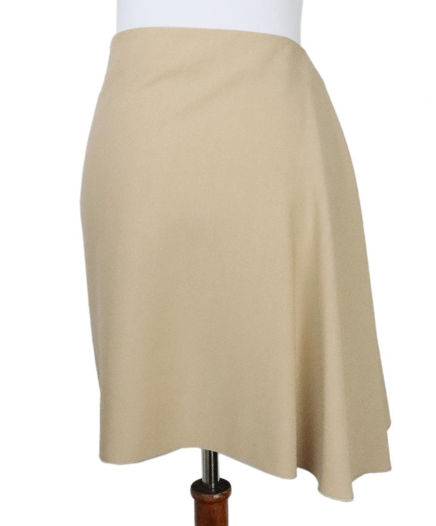 Acne Beige Wool Skirt 2