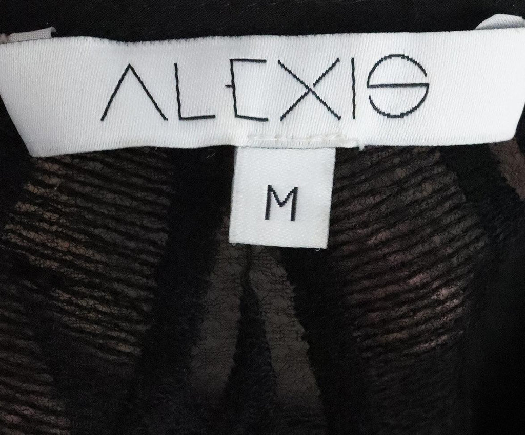 Alexis Black Lace Blouse sz 4 - Michael's Consignment NYC