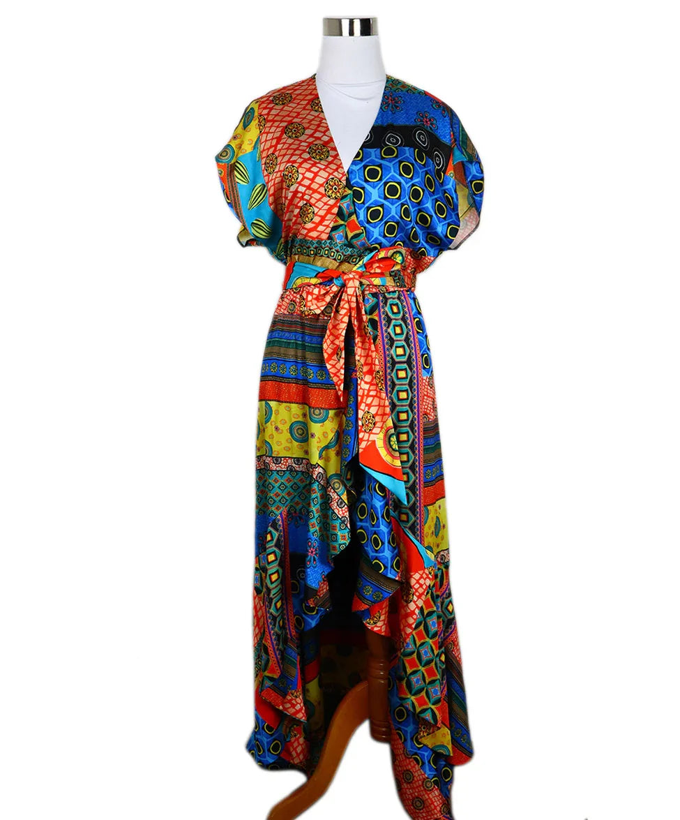 Alice + Olivia Multi Print Dress sz 4 l Michael's Luxury Consignment Michael's Consignment NYC Alice + Olivia Multi Print Dress sz 4 l Michael's Luxury Consignment Michael's Consignment NYC