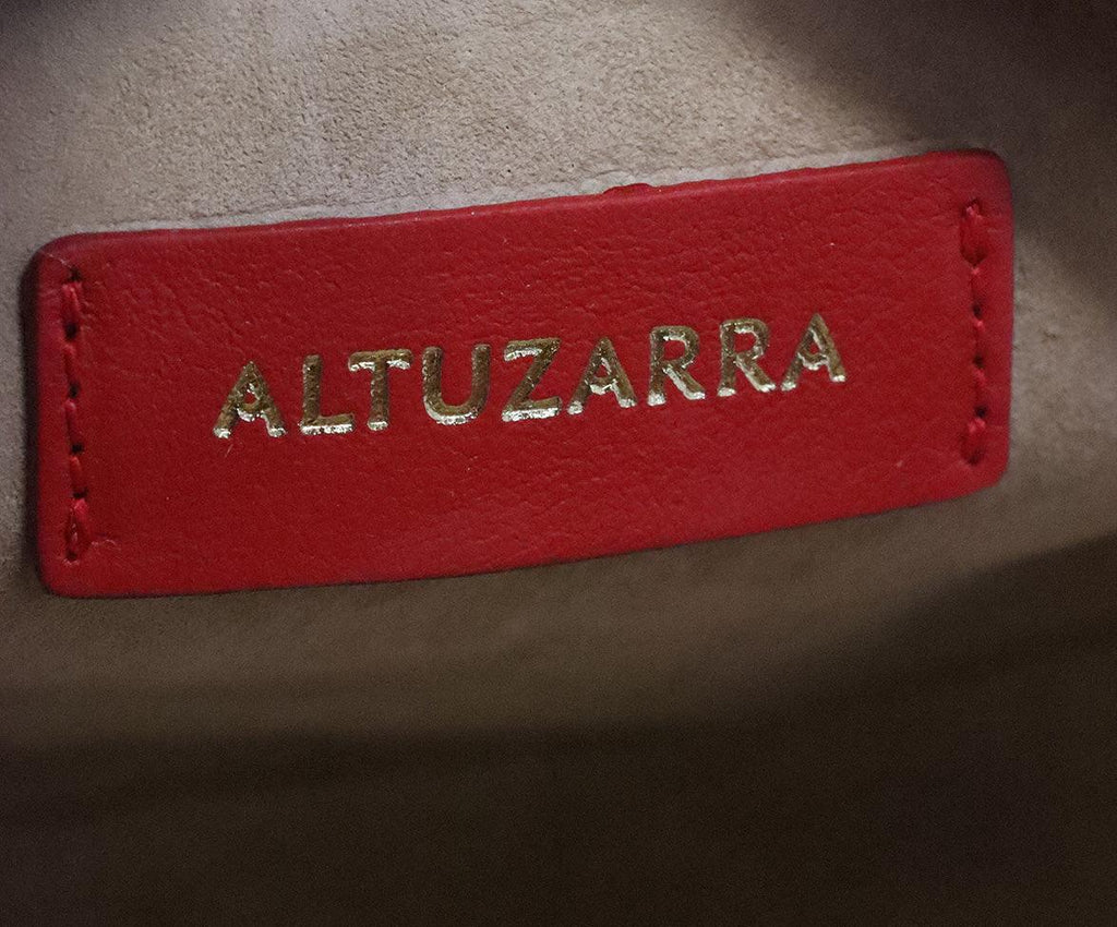 Altuzarra Red Leather Crossbody Bag 6