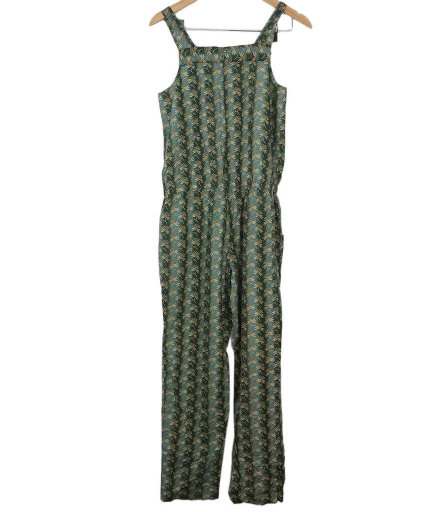 Bonpoint Green Print Jumpsuit sz 4 - Michael's Consignment NYC