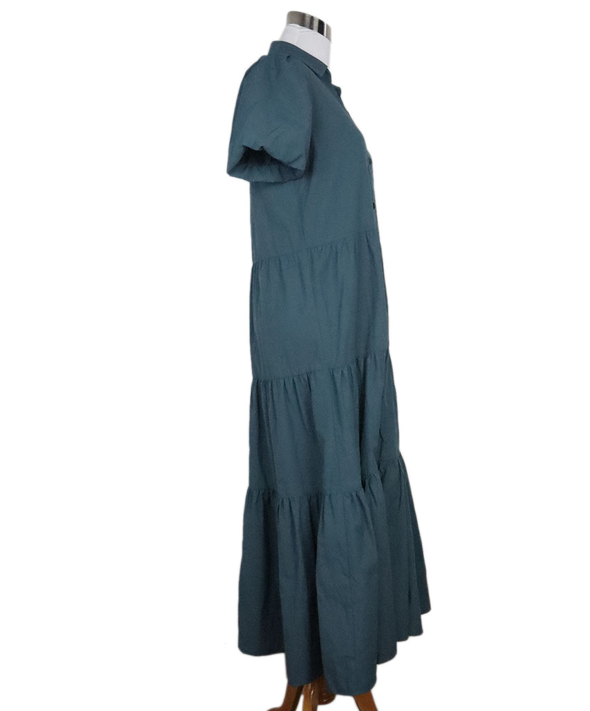 Brochu Walker Teal Cotton Dress 1