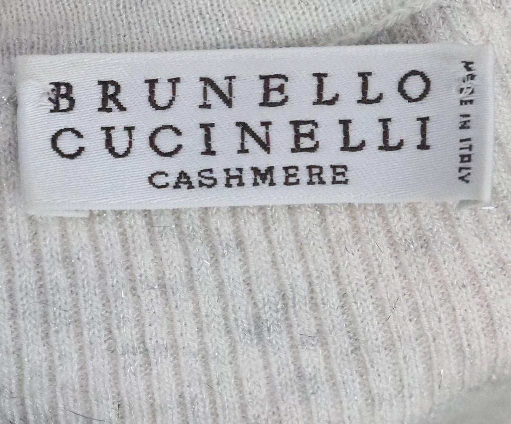 Brunello Cucinelli Grey Cotton Tank Top sz 4 - Michael's Consignment NYC