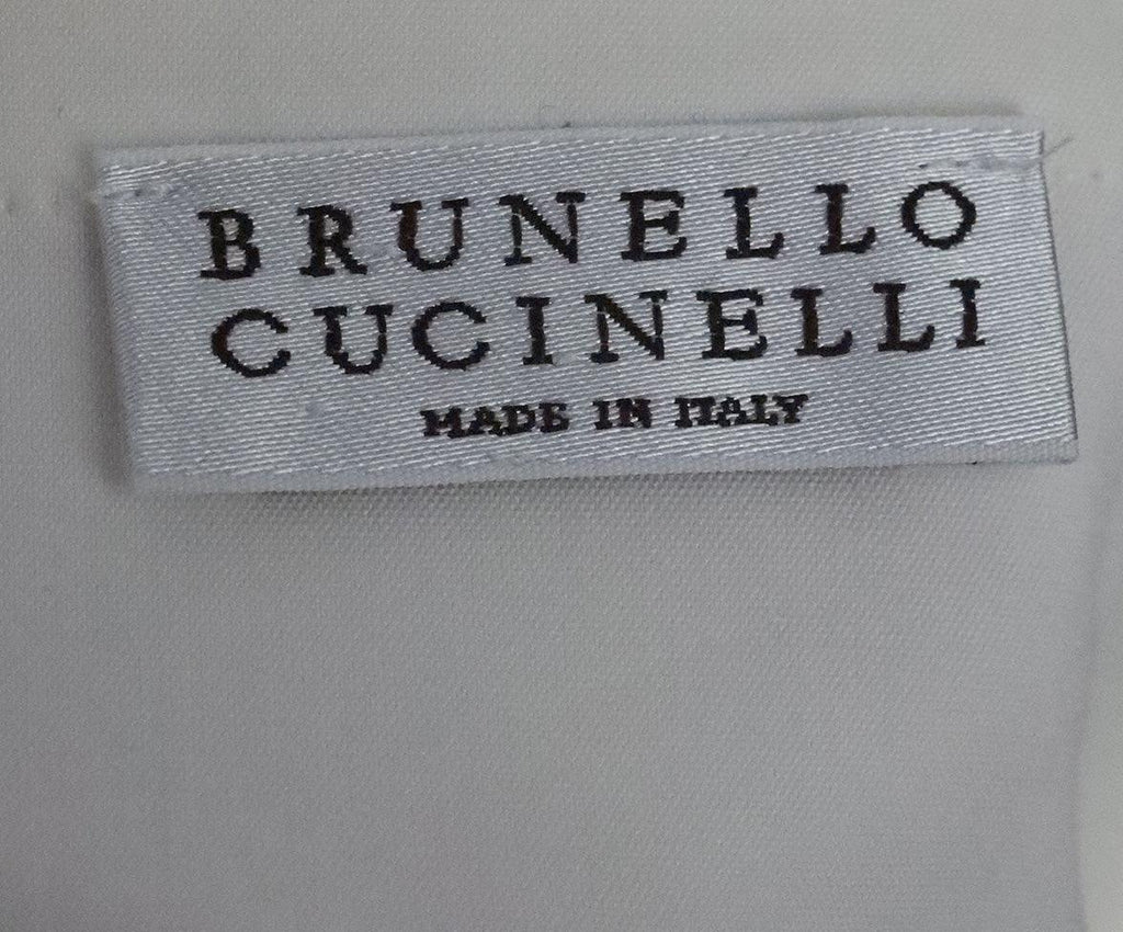 Brunello Cucinelli Ivory Cotton Top 3
