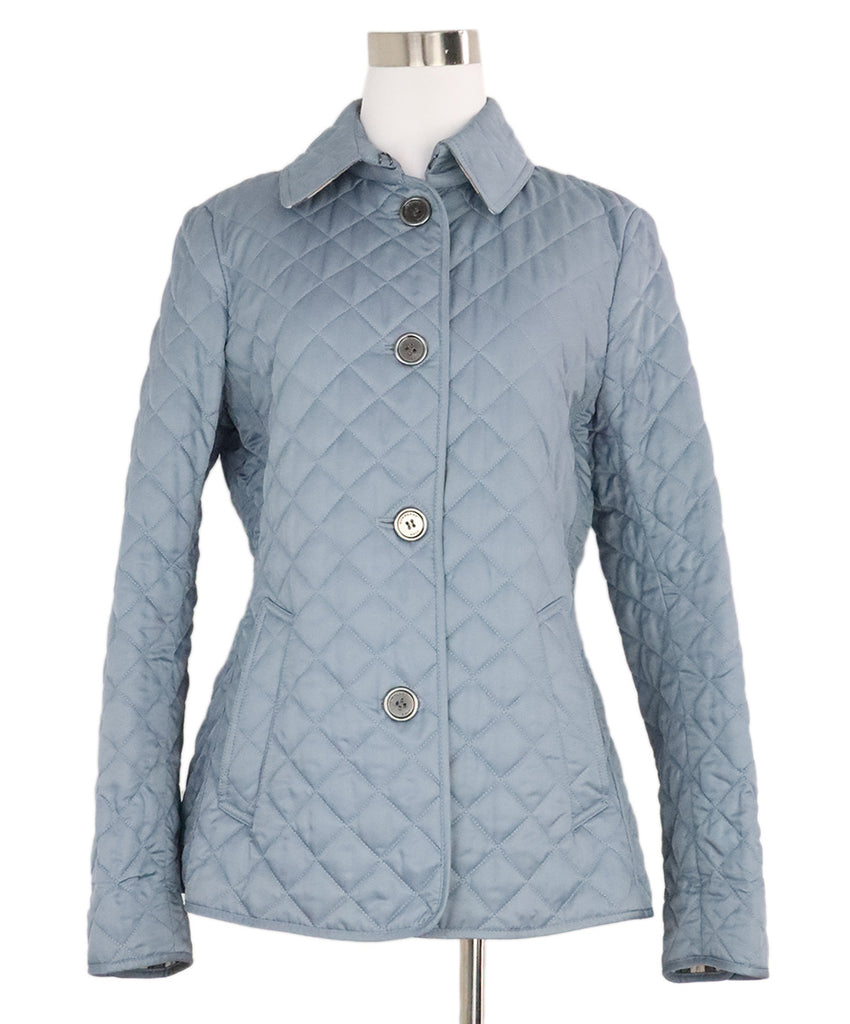 Burberry Brit Blue Quilted Jacket 