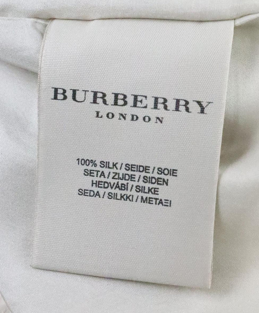 Burberry Neutral Silk Skirt 4