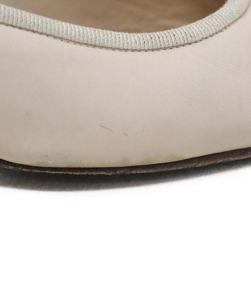Chanel Beige Leather Heels 7