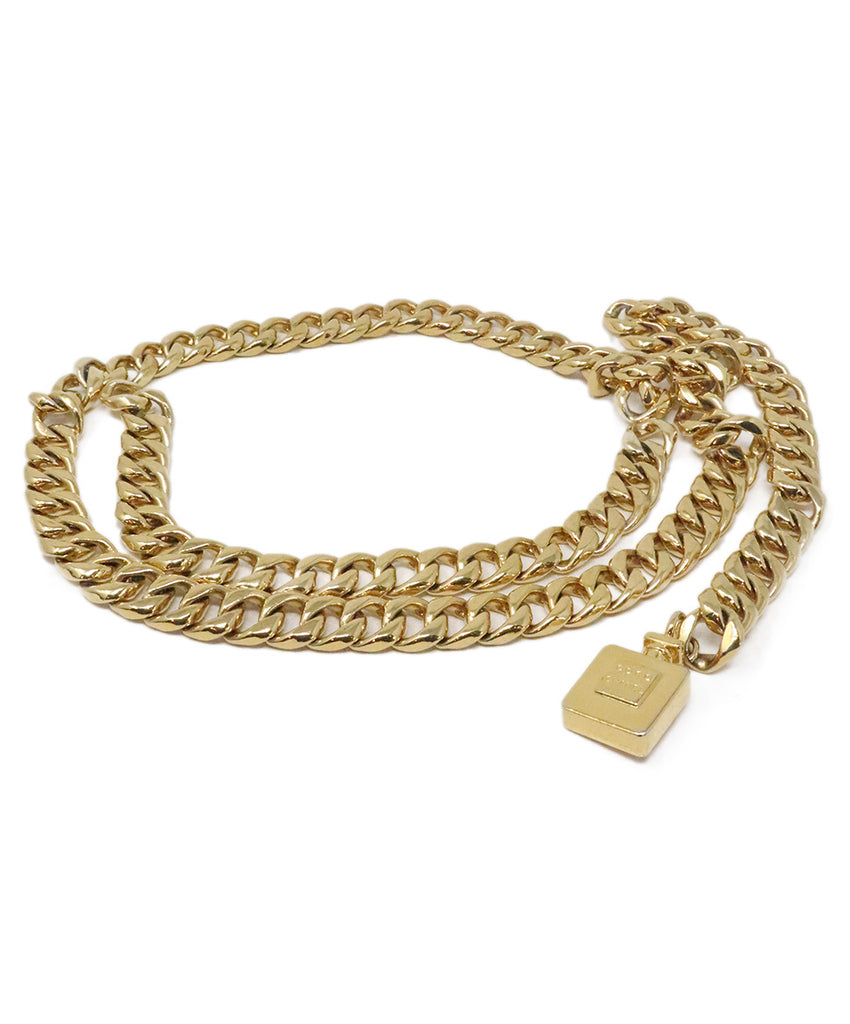 Chanel Vintage Gold Chain Belt 