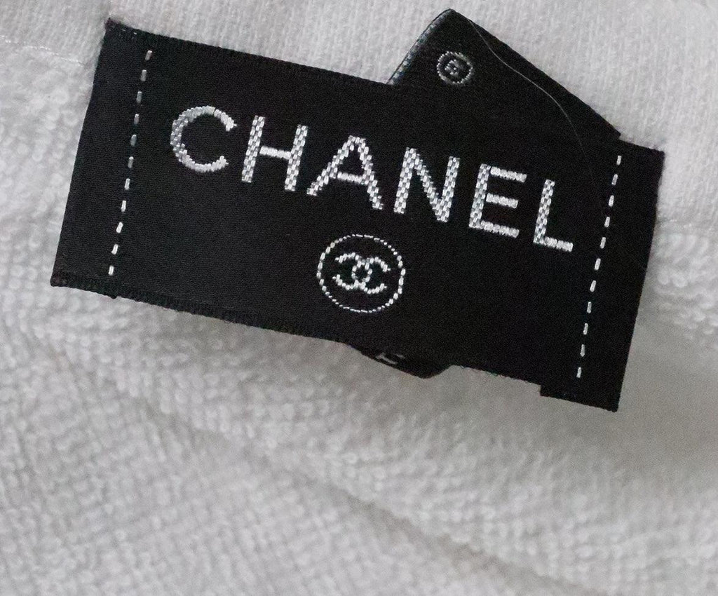 Chanel Red White & Blue Cotton Towel - Michael's Consignment NYC