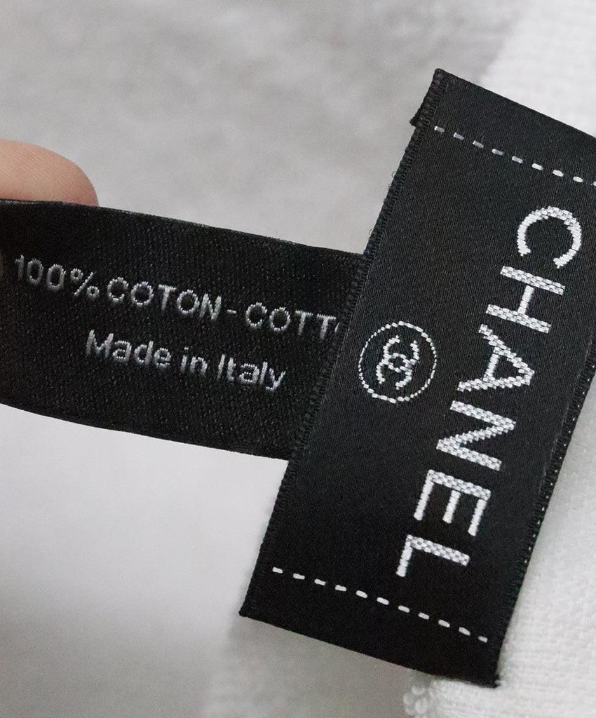 Chanel Red White & Blue Cotton Towel - Michael's Consignment NYC