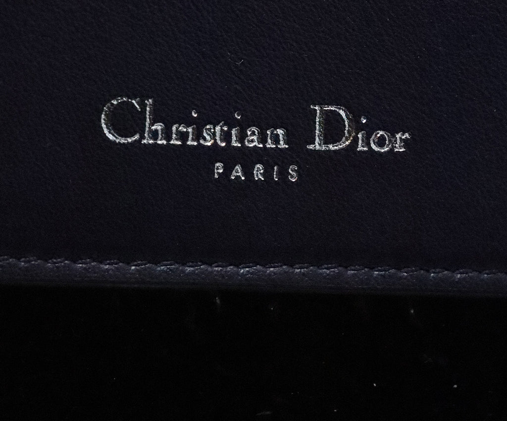 Christian Dior Black Patent Leather Satchel 7
