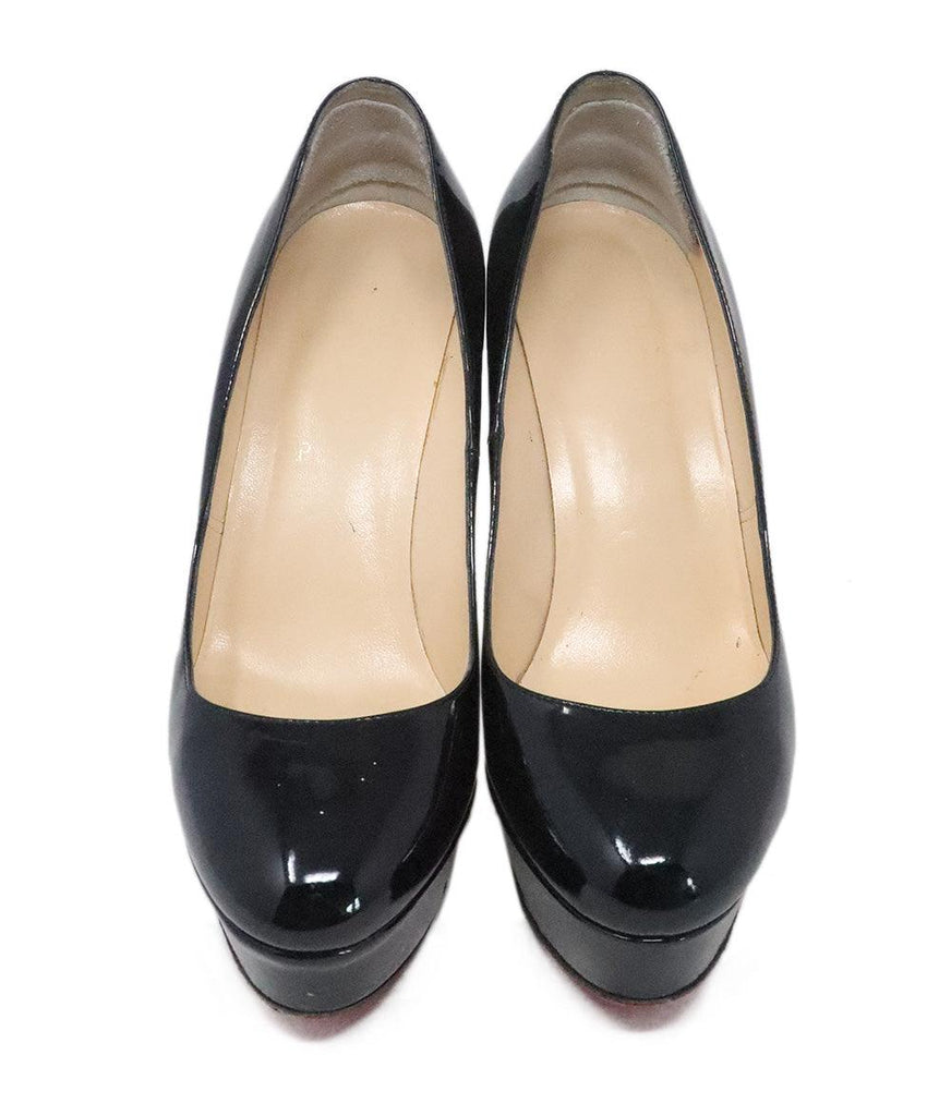 Christian Louboutin Black Patent Leather Heels sz 8.5 - Michael's Consignment NYC
