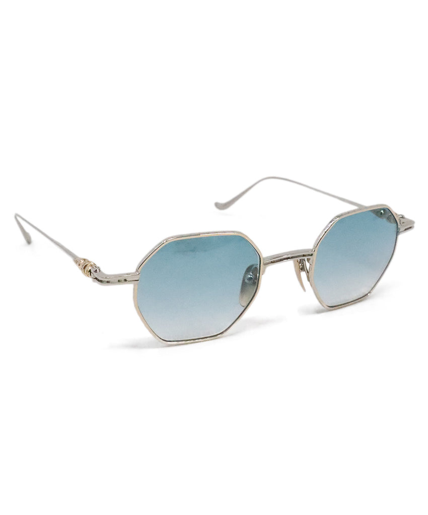Chrome Hearts Blue Evaculation Sunglasses 