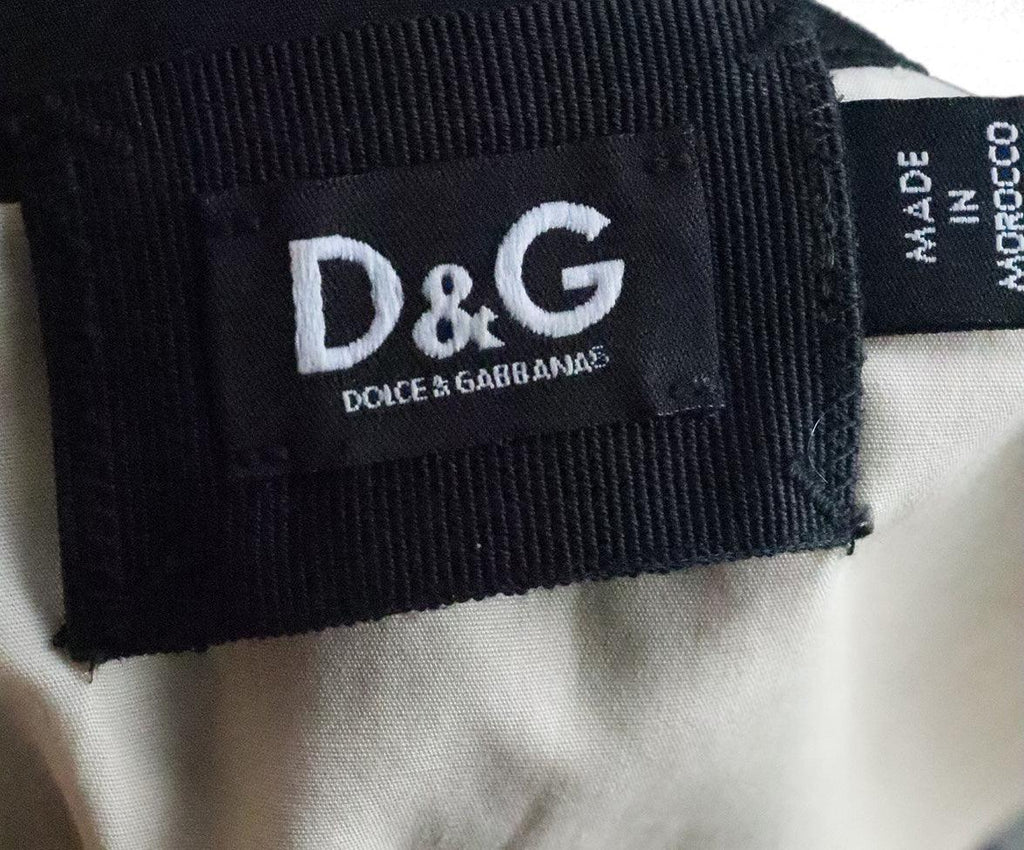 D&G Cream & Black Dress sz 6 - Michael's Consignment NYC