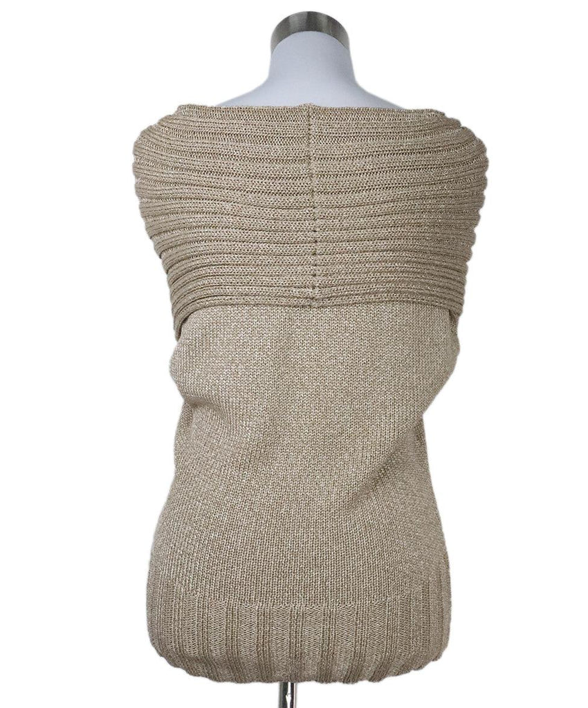 Escada Beige Knit Sweater sz 6 - Michael's Consignment NYC