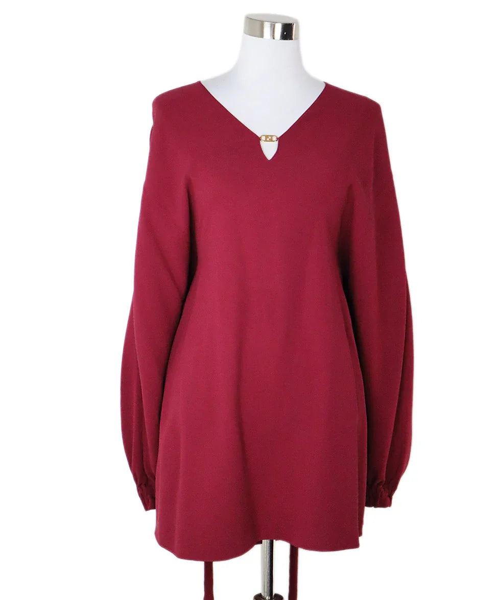 Fendi Purple Silk Dress sz 4 l Michael's Luxury Consignment