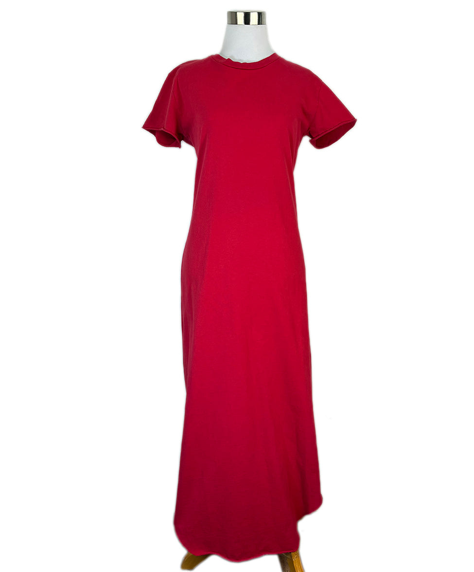 Frank & Eileen Long Red Cotton Dress sz 4 l Michael's Luxury Consignment –  Michael's Consignment NYC