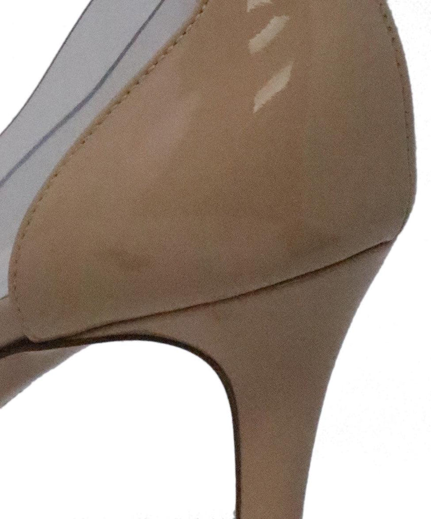 Gianvito Rossi Nude & Clear Heels sz 5 - Michael's Consignment NYC