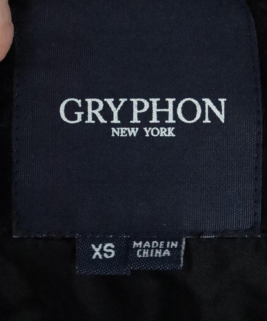 Gryphon Black Beaded Vest sz 2 - Michael's Consignment NYC
