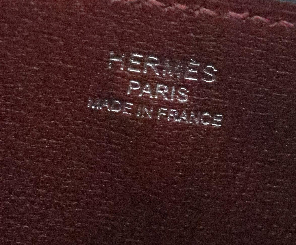  Hermes Burgundy Prospective Cavaliere Leather Crossbody 8
