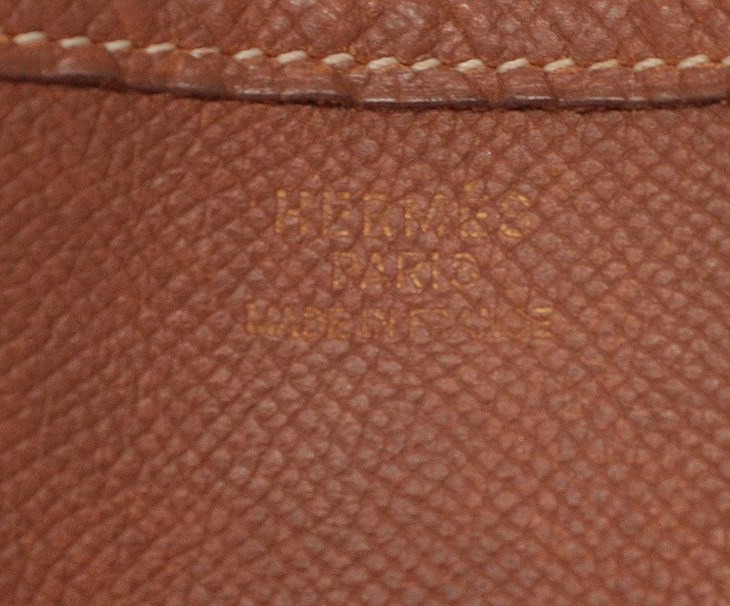 Hermes Vintage Brown Evelyn PM Epsom Crossbody - Michael's Consignment NYC