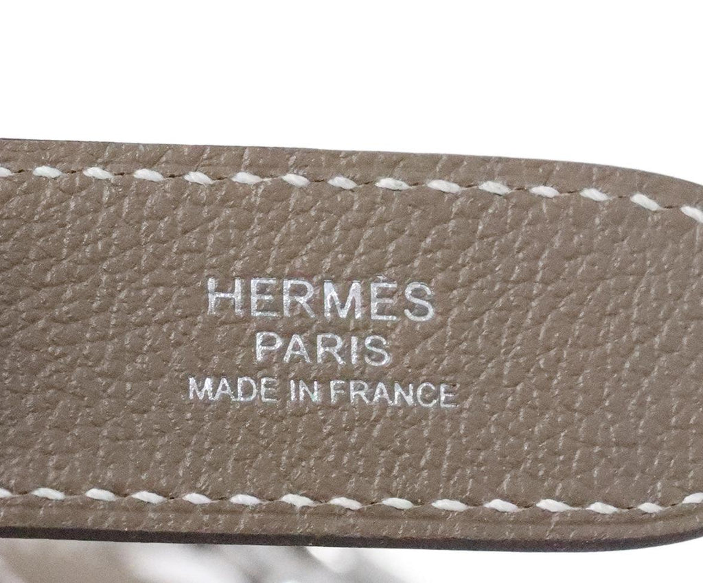 Hermes Neutral Leather Crossbody 11