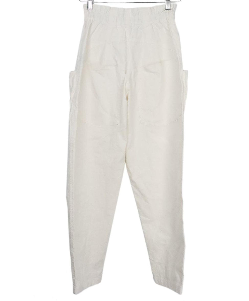 Isabel Marant Ivory Cotton Pants 1