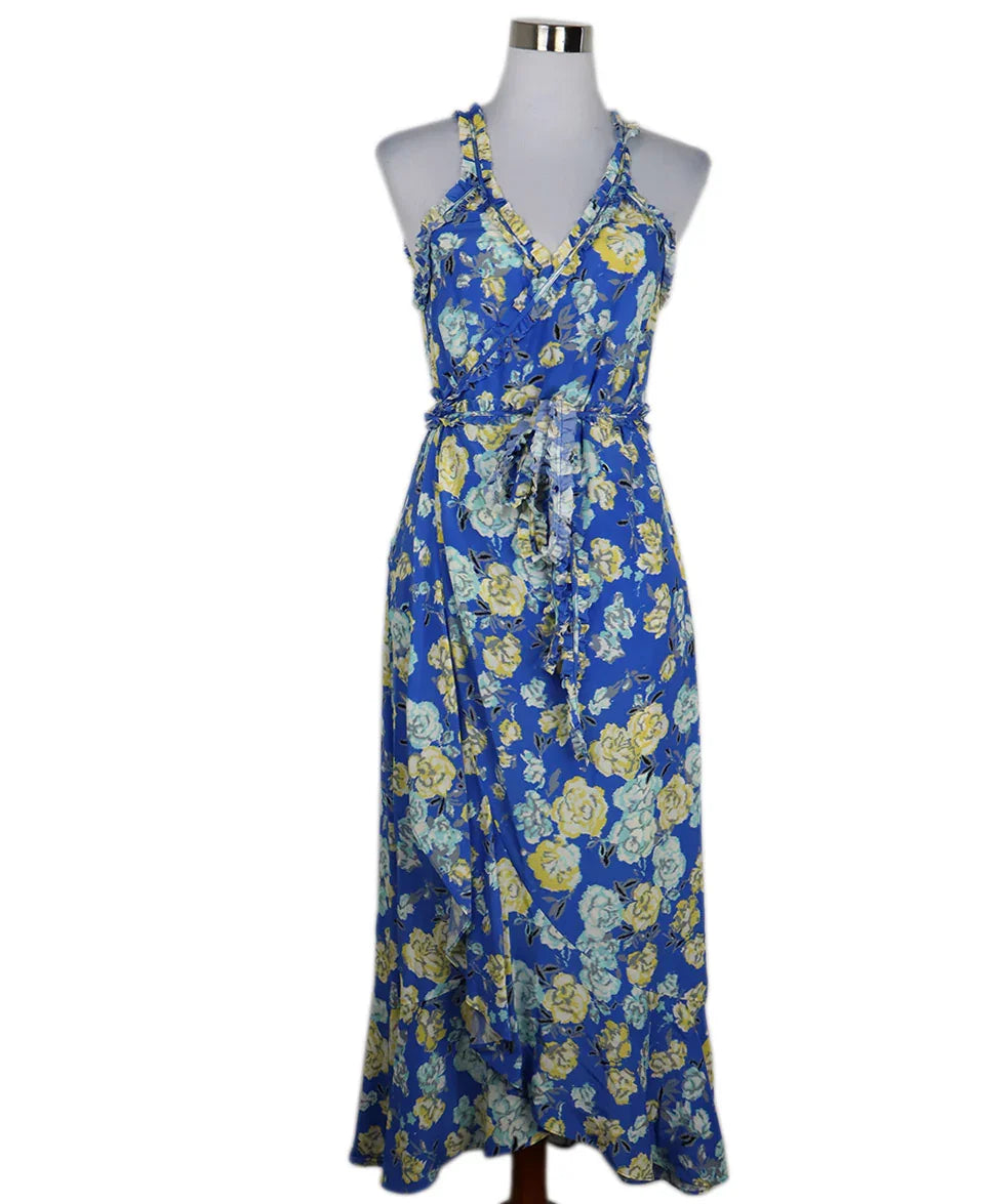 Jason Wu Blue Yellow & Grey Print Silk Dress sz 8 l Michael's Luxury Consignment Michael's Consignment NYC Jason Wu Blue Yellow & Grey Print Silk Dress sz 8 l Michael's Luxury Consignment Michael's Consignment NYC