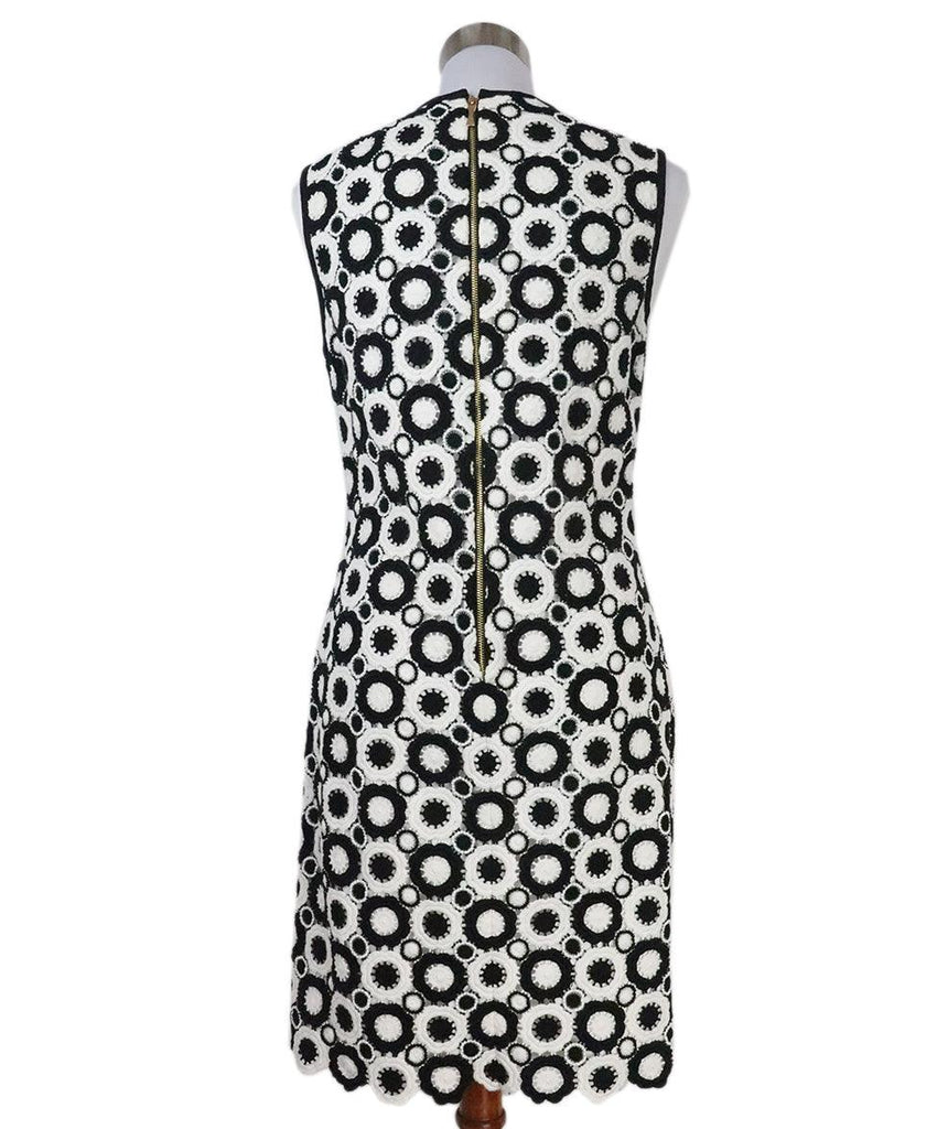 Kate Spade Black & White Crochette Dress sz 8 - Michael's Consignment NYC