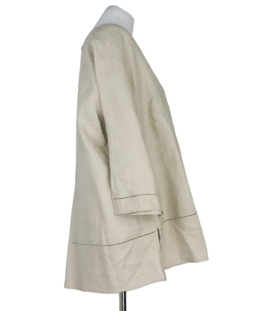 Lafayette Beige Linen Tunic 1