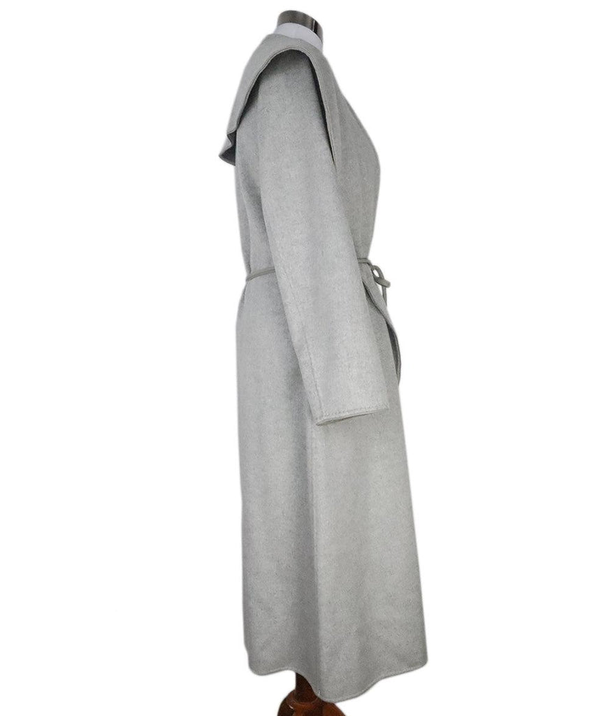 Lafayette Grey Cashmere Coat sz 12 - Michael's Consignment NYC