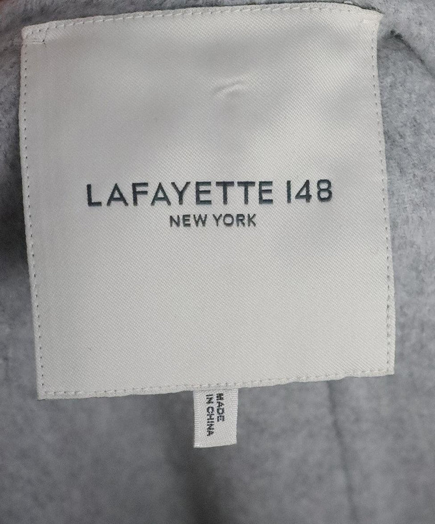 Lafayette Grey Cashmere Coat sz 12 - Michael's Consignment NYC