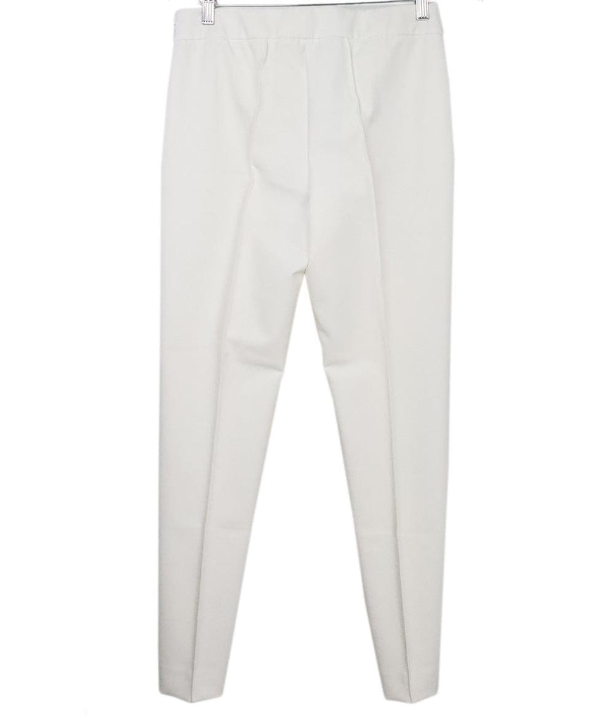 Lafayette White Spandex Pants sz 4 - Michael's Consignment NYC