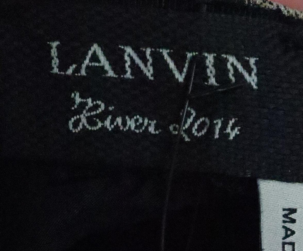 Lanvin Leopard Print Skirt 3