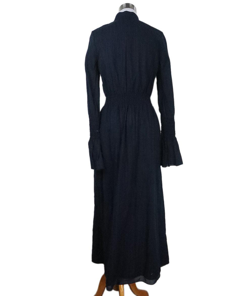 Lippes Navy Cotton Dress sz 6 - Michael's Consignment NYC