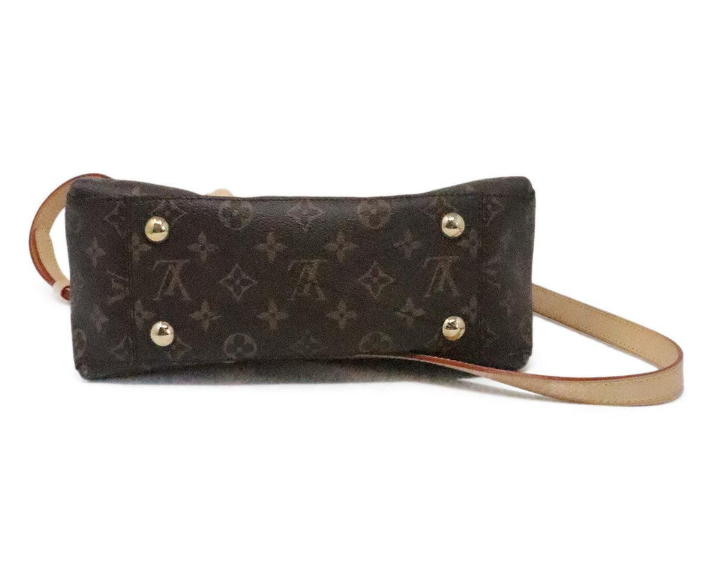 Louis Vuitton Brown & Tan Monogram Leather Satchel - Michael's Consignment NYC
