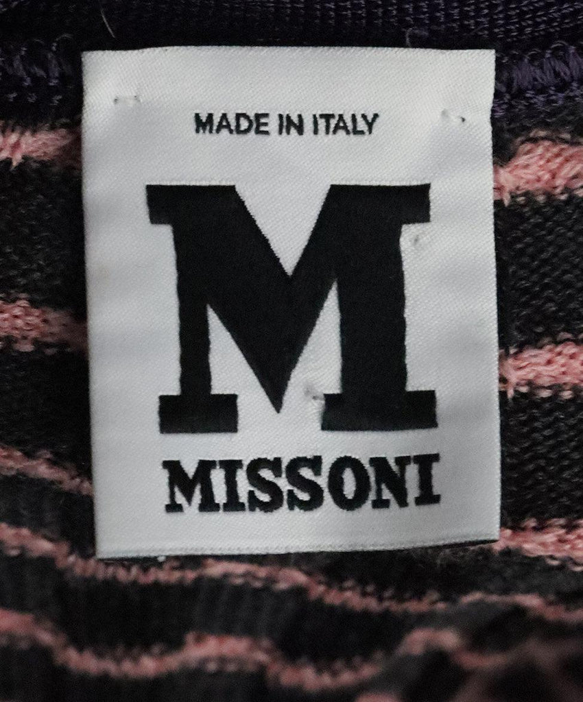 M Missoni Purple & Pink Knit Top 3