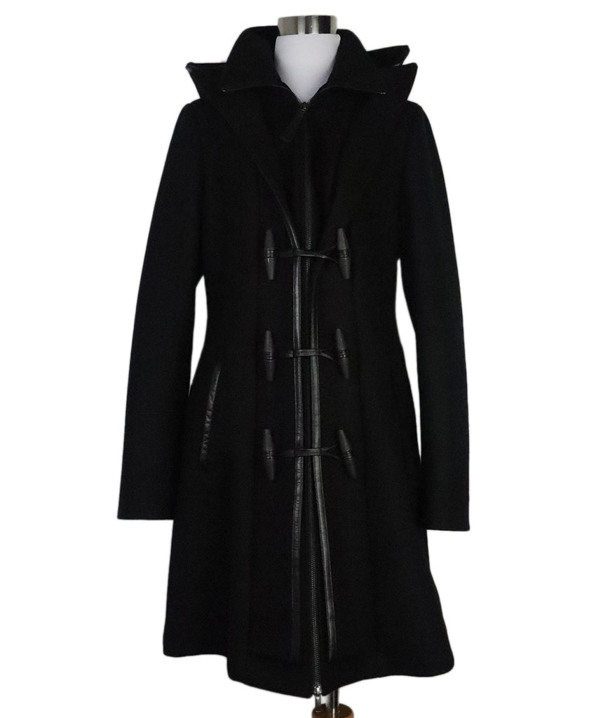 Mackage Black Wool Coat 