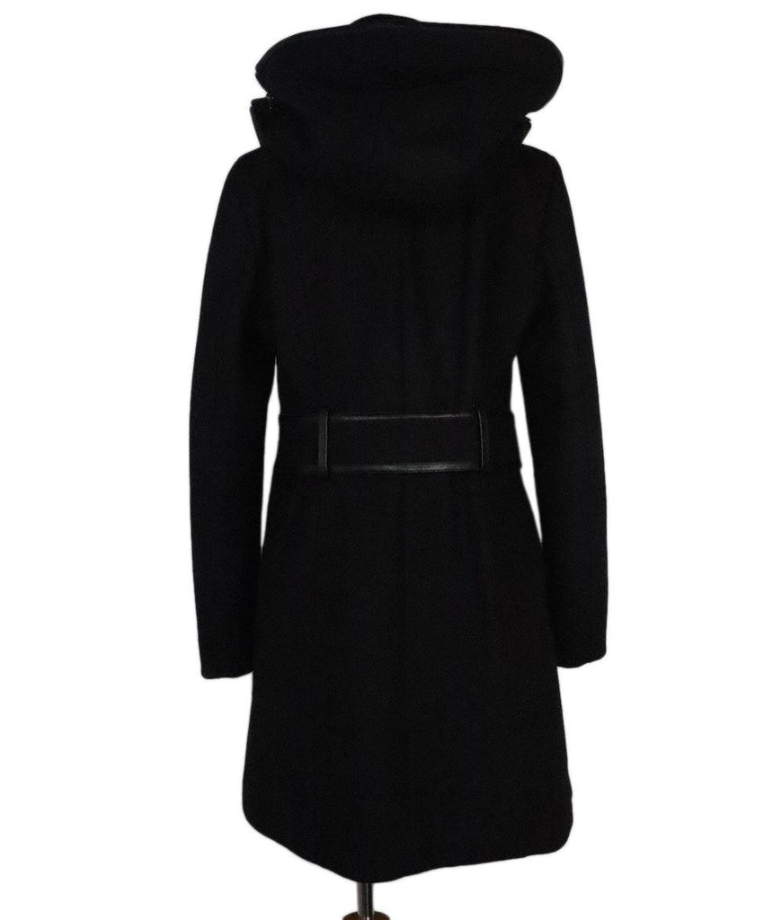 Mackage Black Wool Coat sz 8 - Michael's Consignment NYC