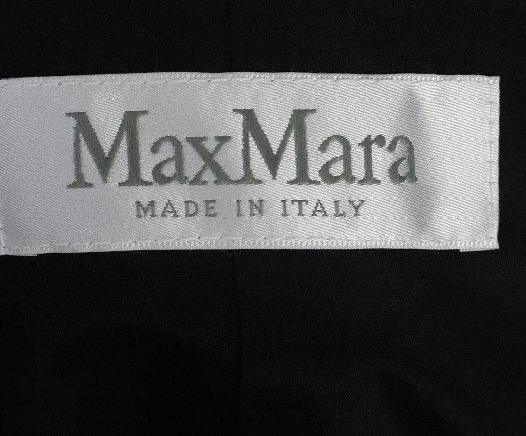 Max Mara Black Polka Dots Cream Wool Jacket 3