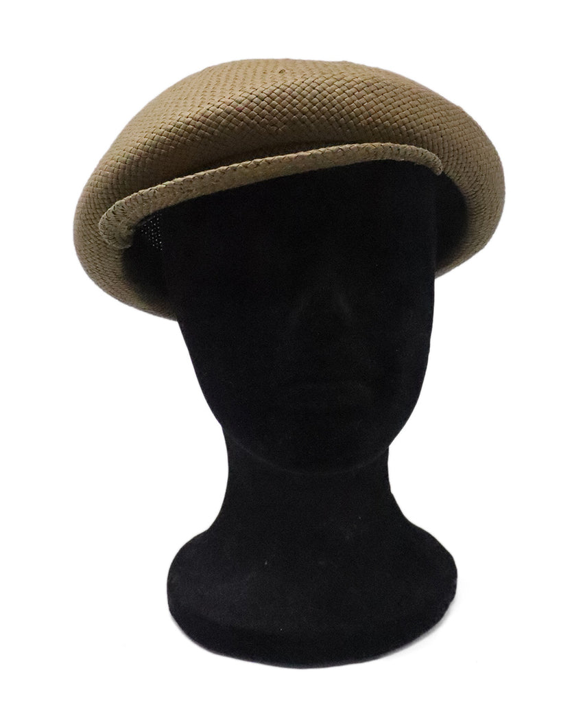 Millinery Olive Straw Hat 