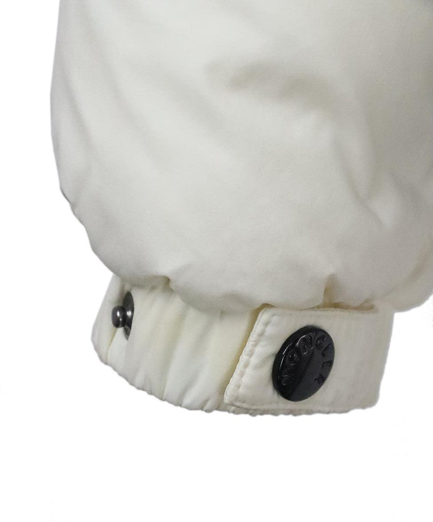Moncler White Down Coat 5
