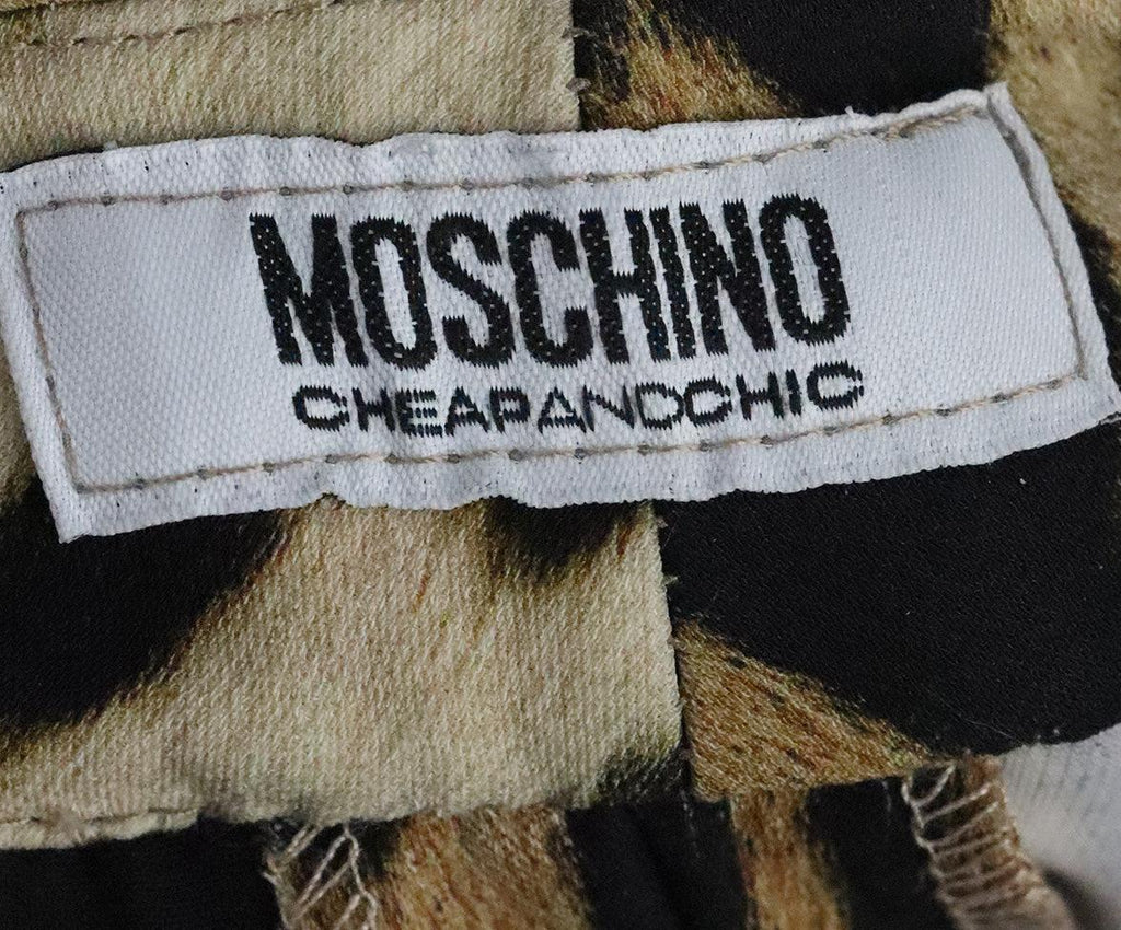 Moschino Animal Print Pants sz 8 - Michael's Consignment NYC