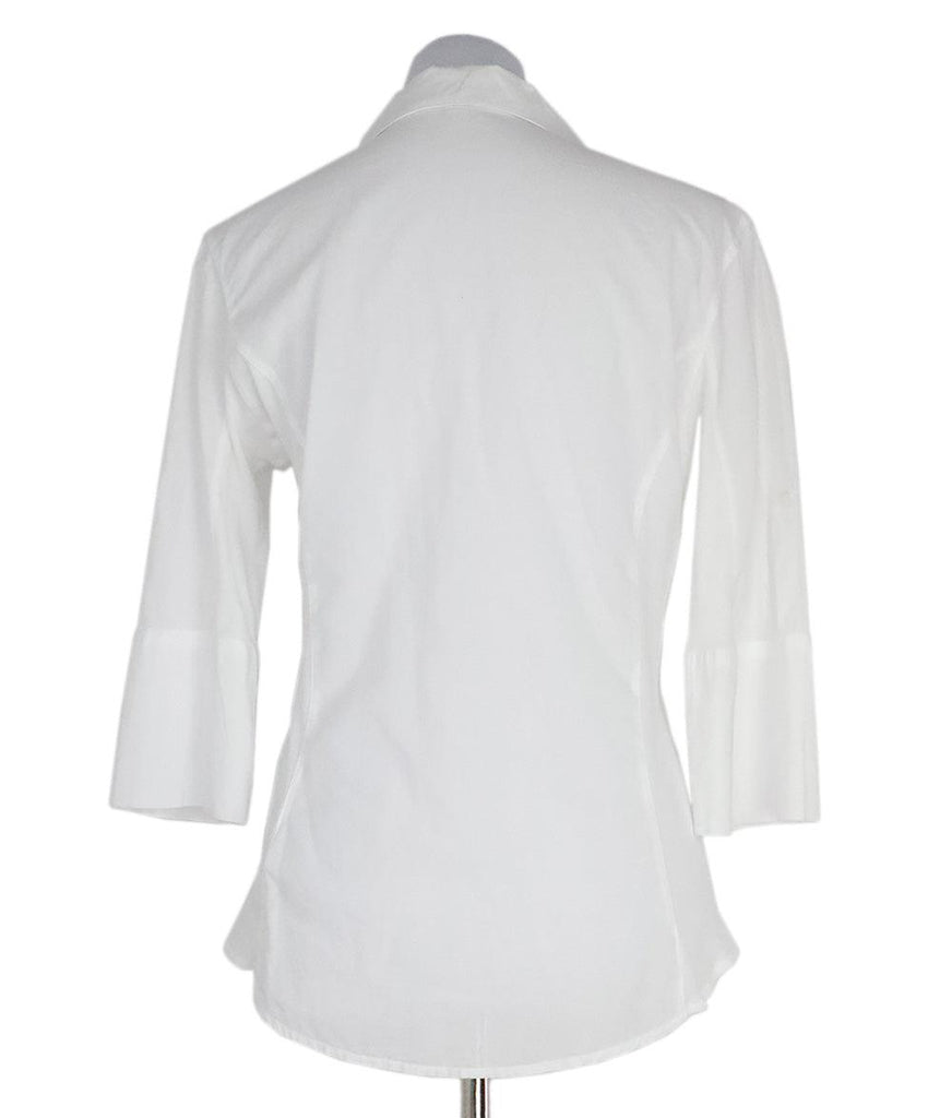 Perse White Cotton Top sz 4 - Michael's Consignment NYC