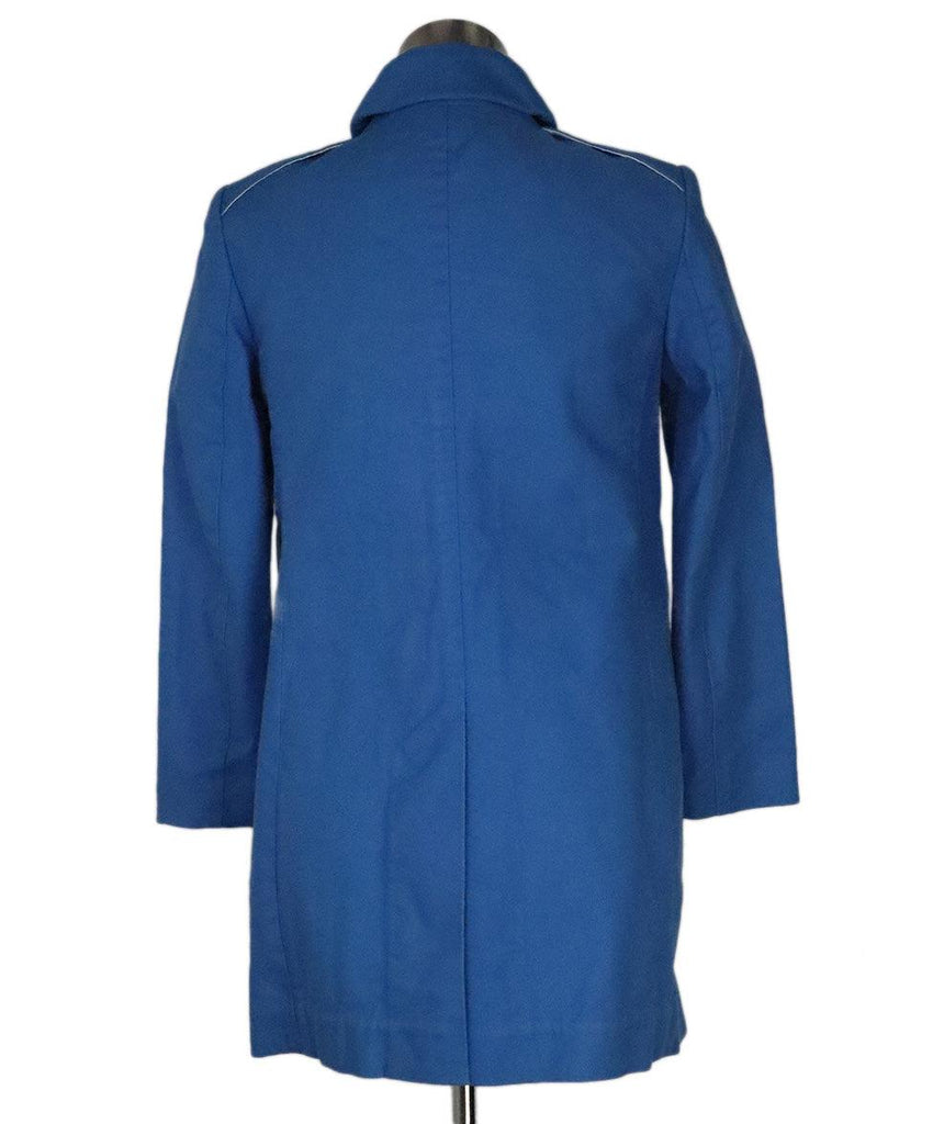 Phillip Lim Blue Cotton Jacket sz 2 - Michael's Consignment NYC