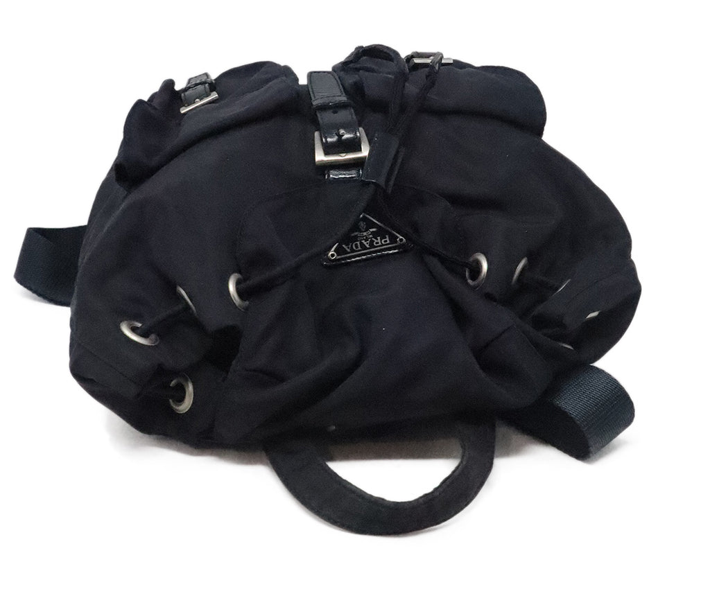 Prada Navy Nylon Backpack 4