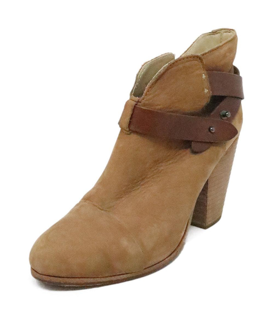 Rag & Bone Tan Suede & Leather Booties sz 8 - Michael's Consignment NYC