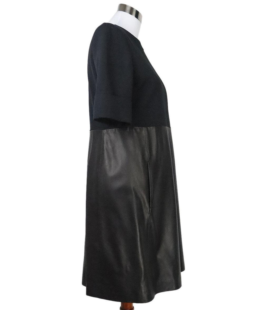 Sportmax Black Cotton & Leather Zipper 1