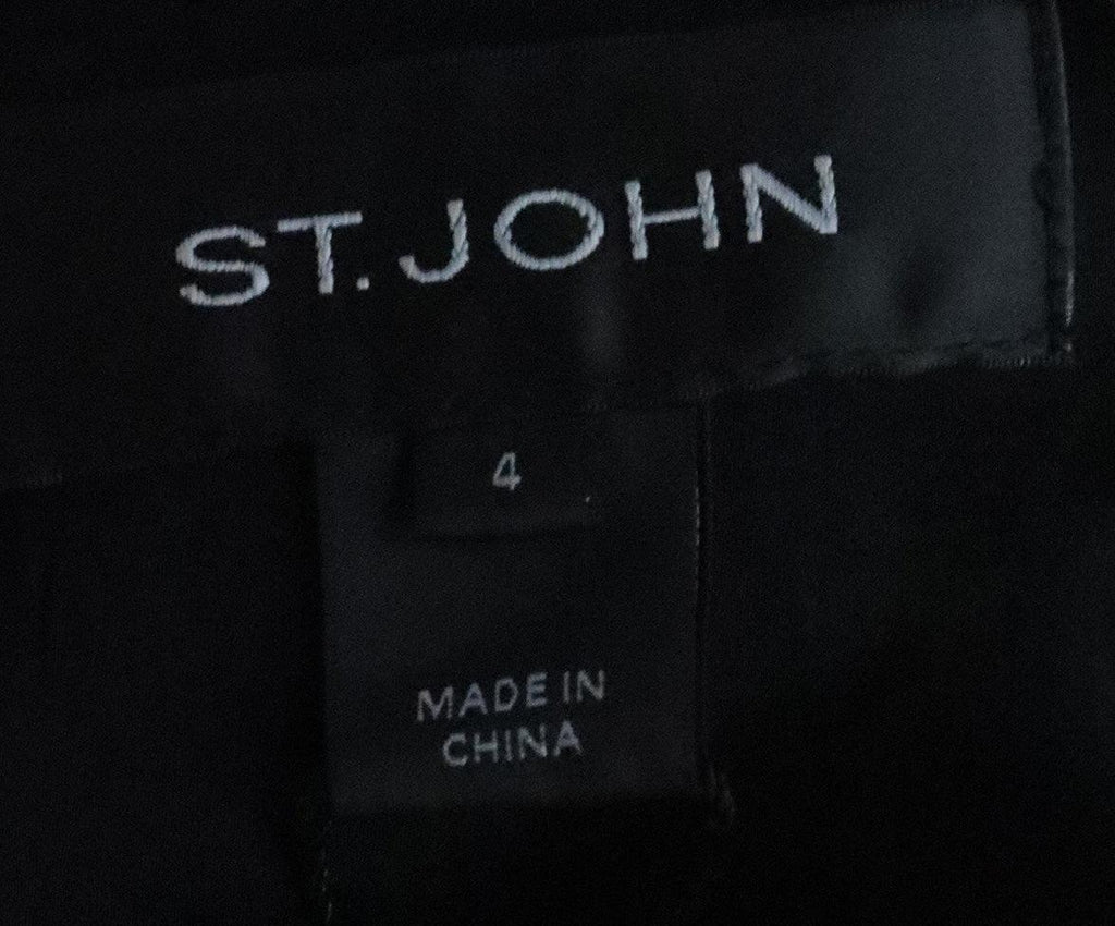 St. John Black & Brown Sequin Dress 3